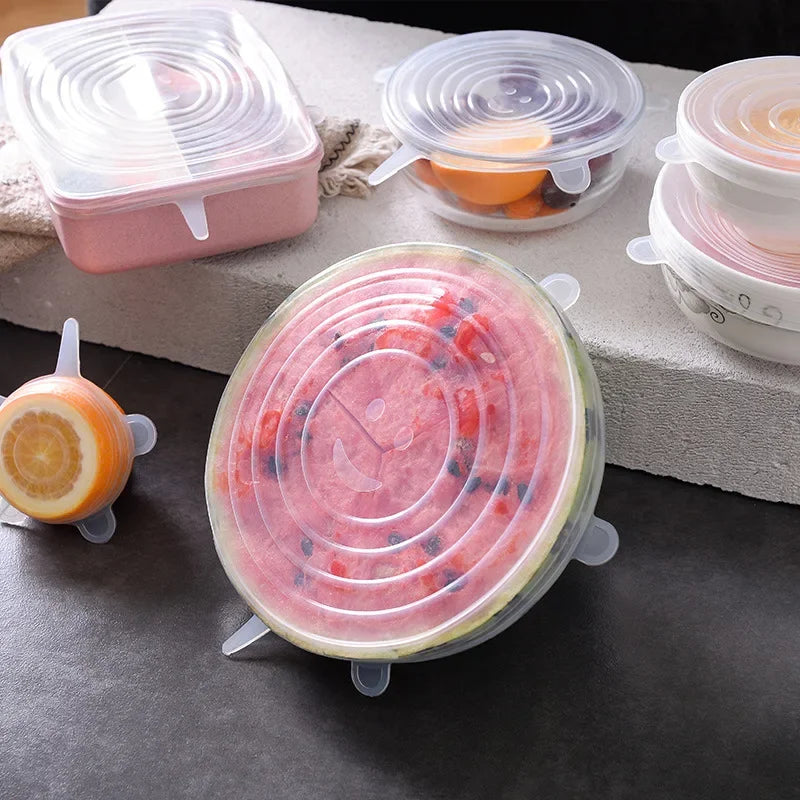 Reusable Silicon Strech Lids